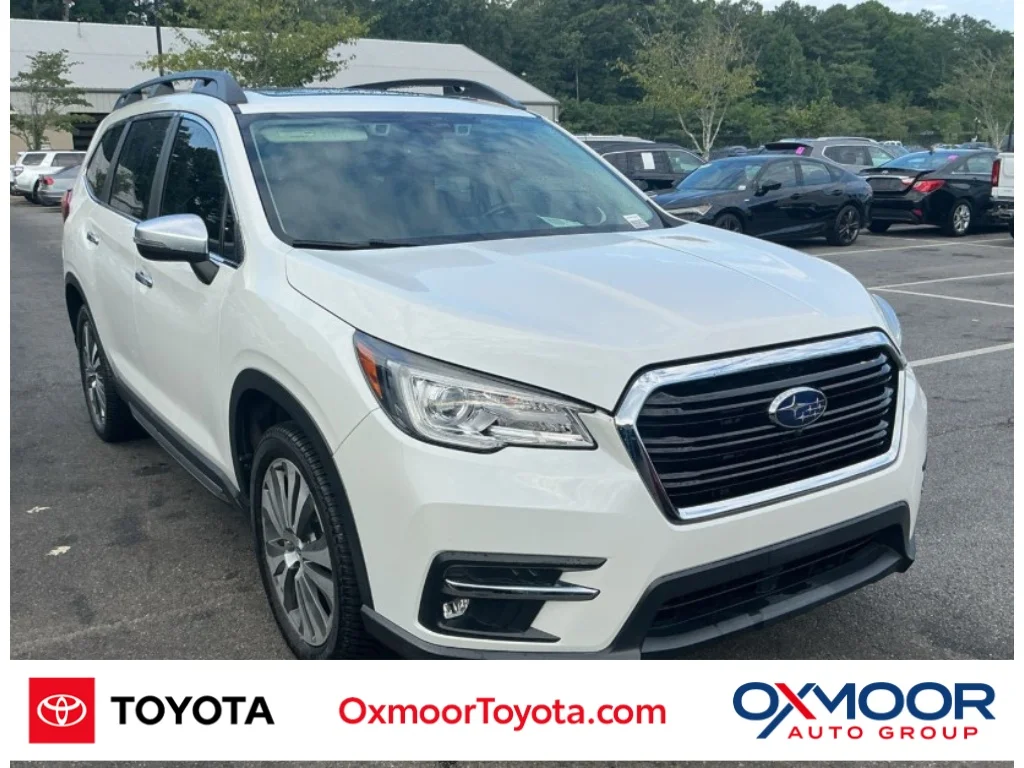 Used 2019 Crystal White Pearl Subaru Touring image 1