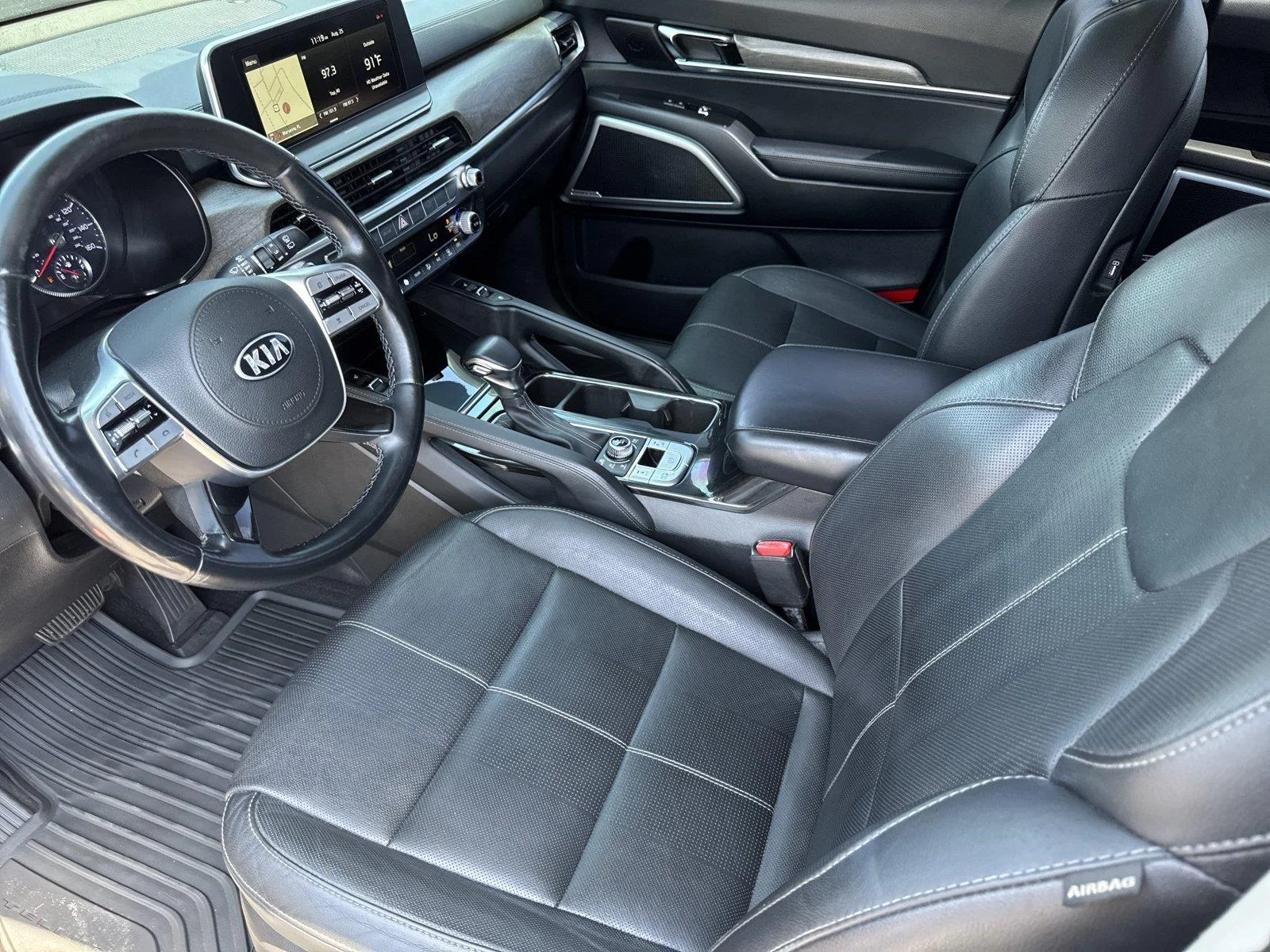 Used 2020 Dark Moss Kia EX image 12