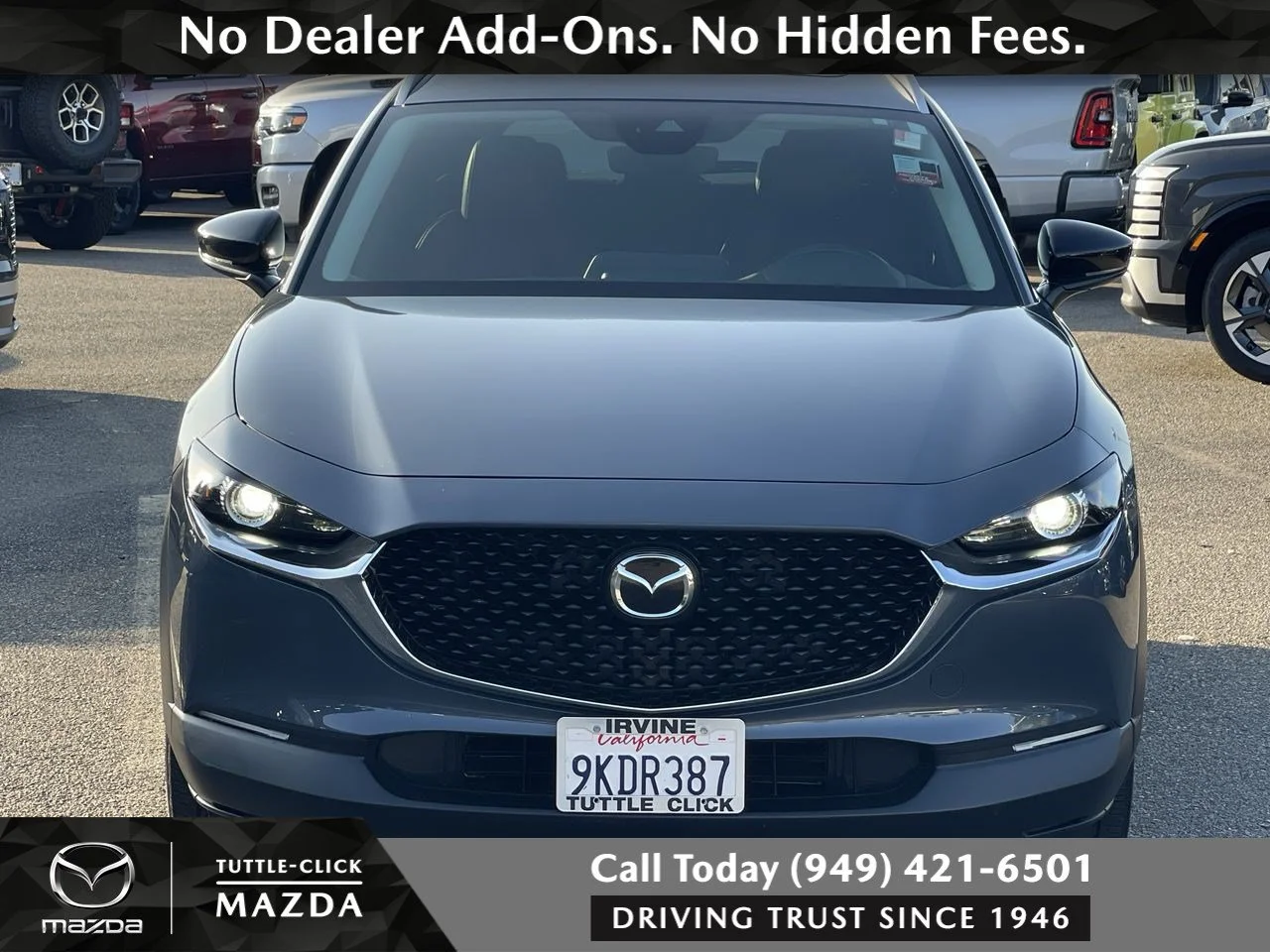 Used 2023 Polymetal Gray Metallic Mazda 2.5 S Carbon Edition image 11