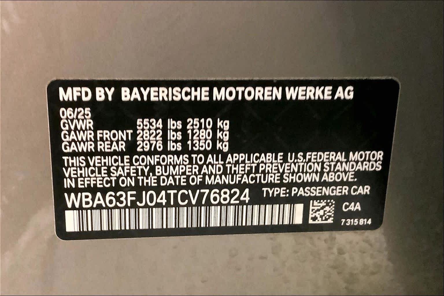 Used 2026 Oxide Grey Metallic BMW 540i xDrive image 36