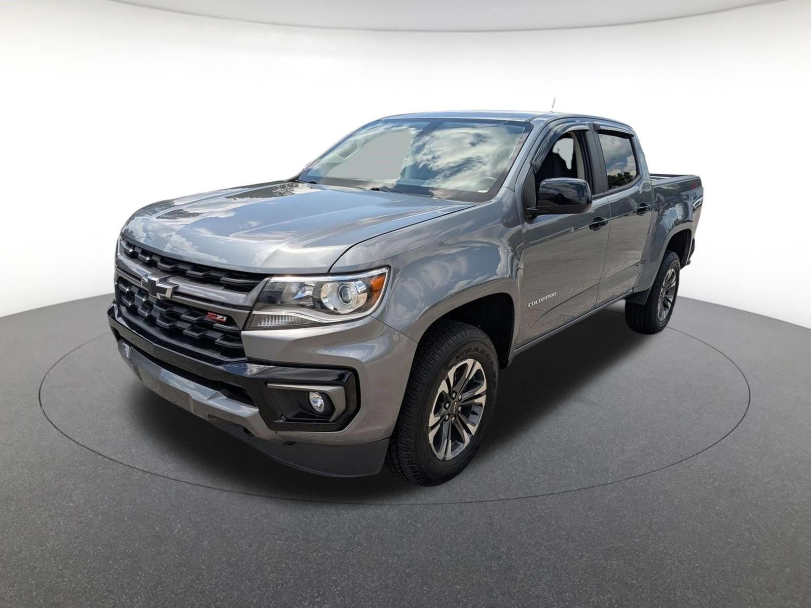 Used 2021 Satin Steel Metallic Chevrolet 4WD Z71 image 9