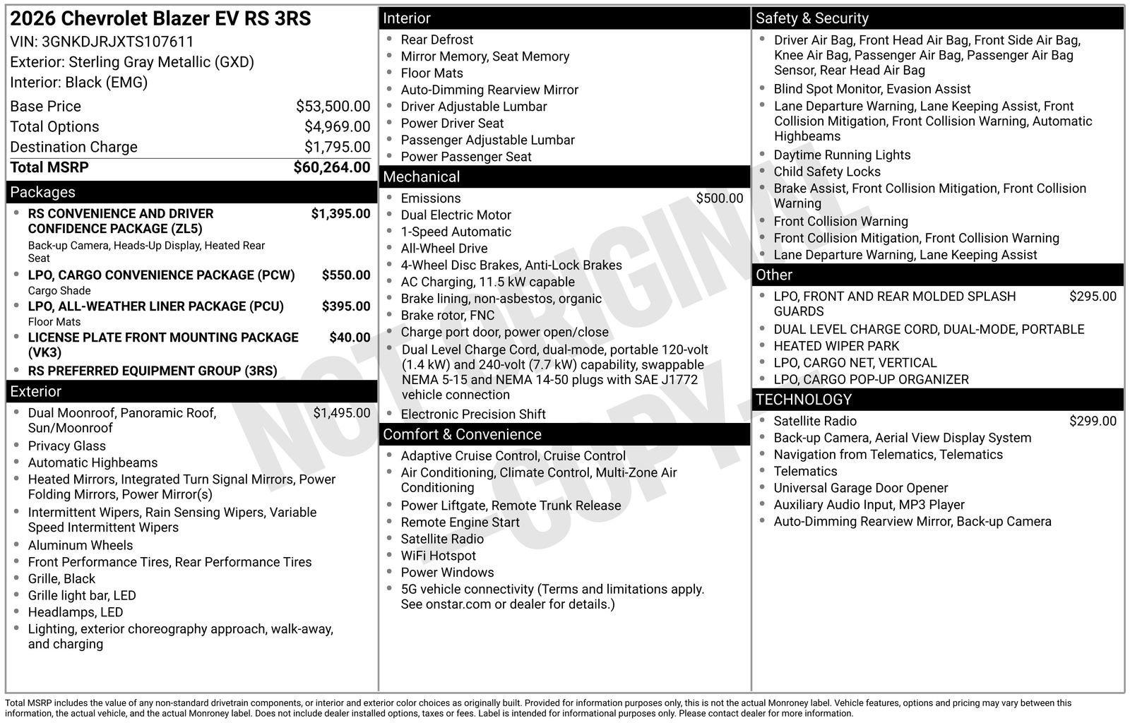 2026 Chevrolet Blazer EV RS - Photo 16