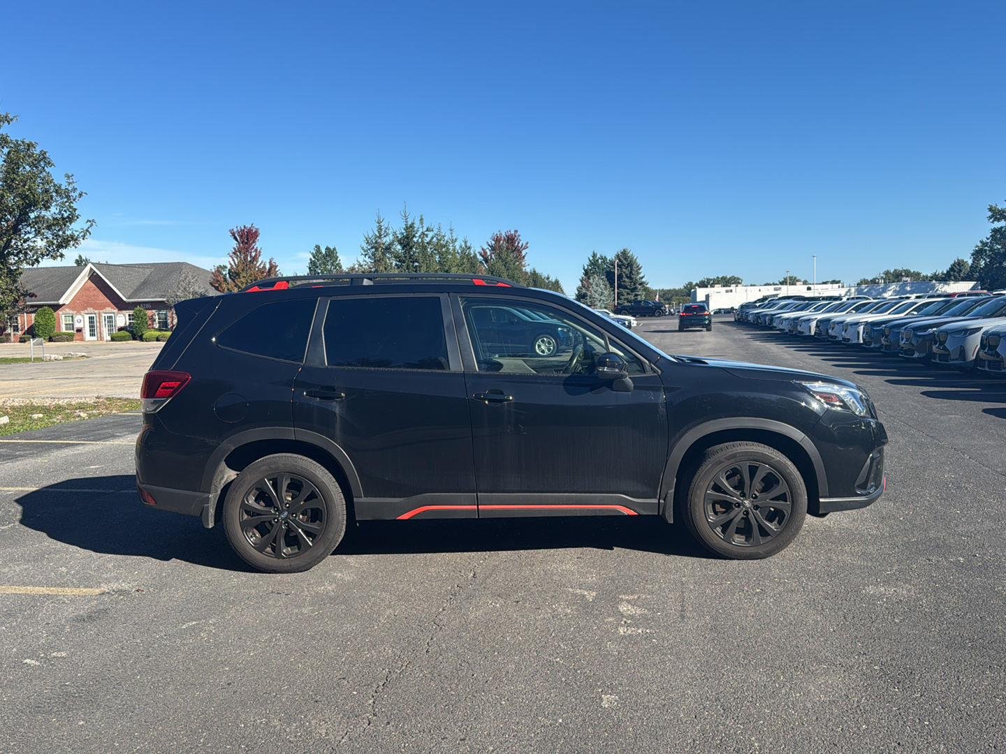 Used 2022 Crystal Black Silica Subaru Sport image 2