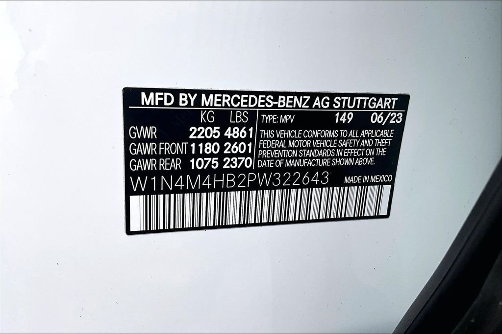 Certified Used 2023 White Mercedes-Benz GLB 250 image 35