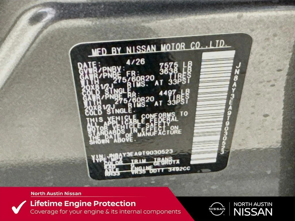 New 2026 Gray Nissan Platinum image 44