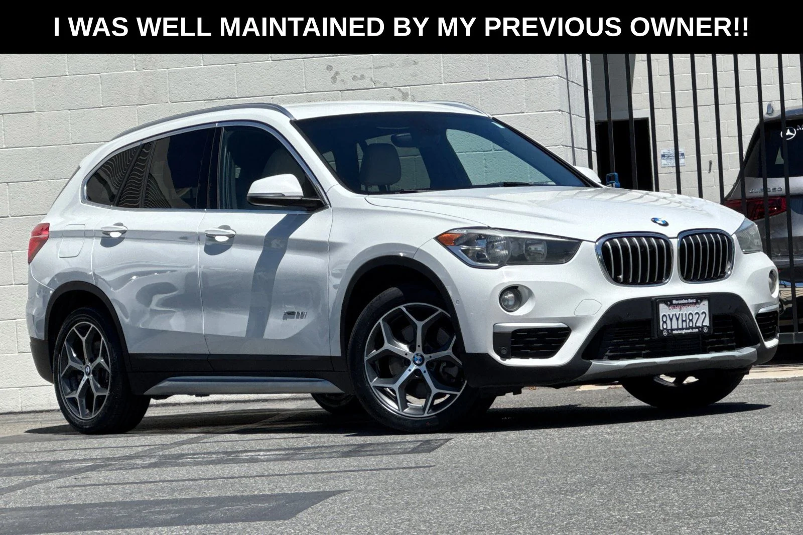 Used 2017 BMW X1 28i with VIN WBXHT3C33H5F77742 for sale in Signal Hill, CA