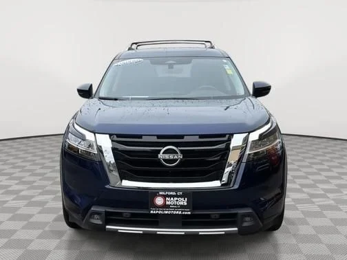 Certified Used 2023 Blue Nissan SL image 8