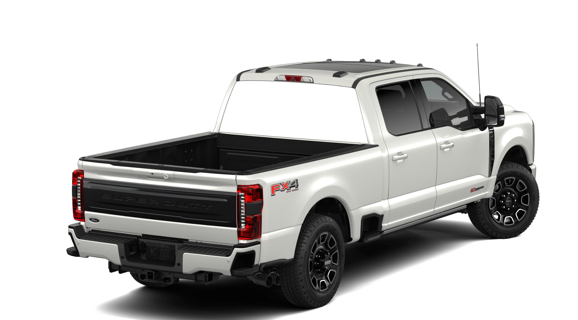 New 2026 Star White Metallic Tri-Coat Ford F-350® Platinum® image 3
