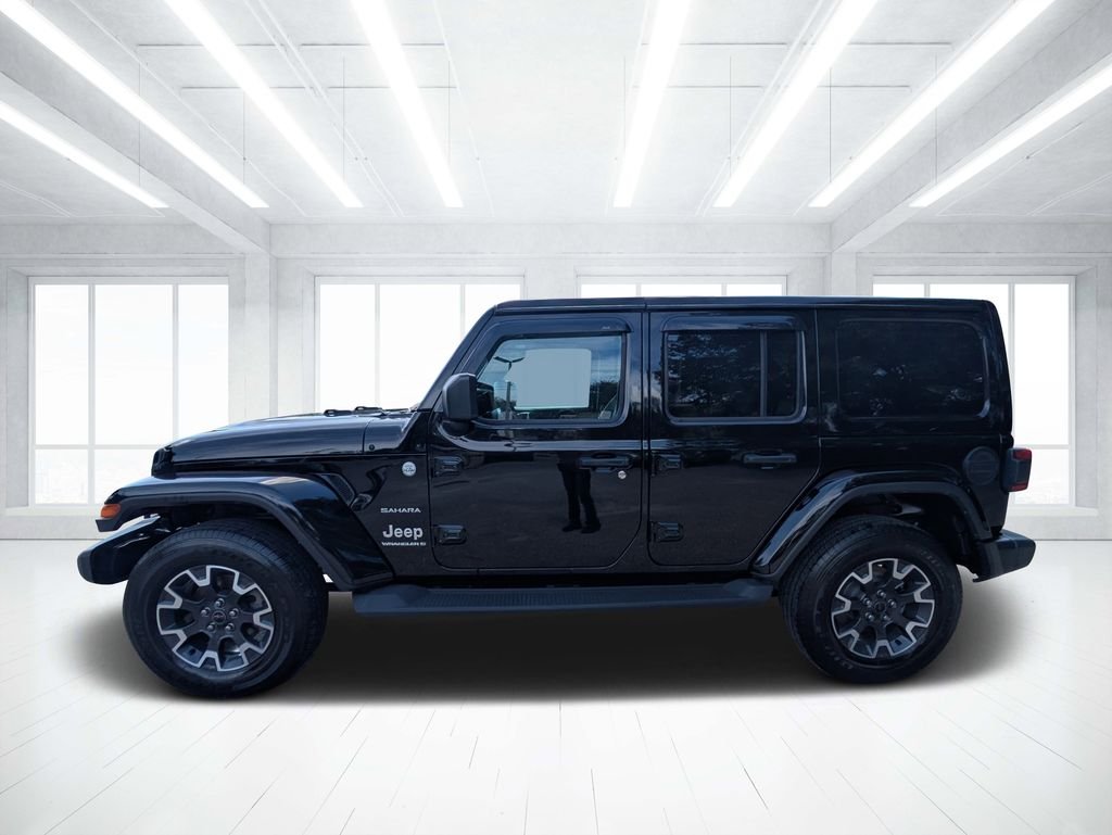 Used 2024 Black Jeep Sahara image 6