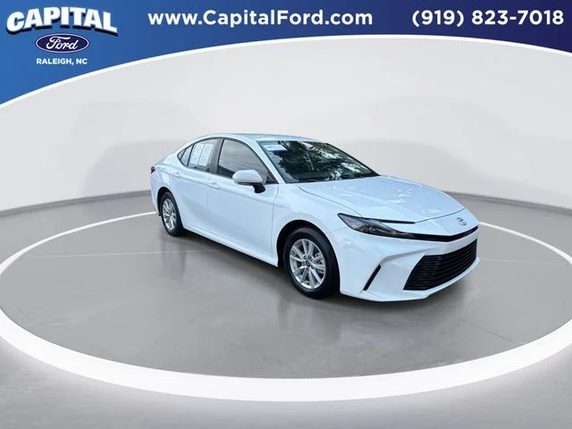 Used 2025 White Toyota LE image 2