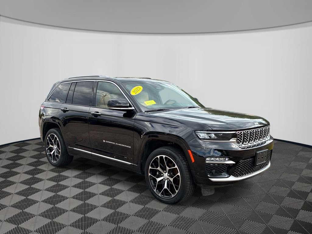 Used 2023 Black Jeep Summit Reserve image 3