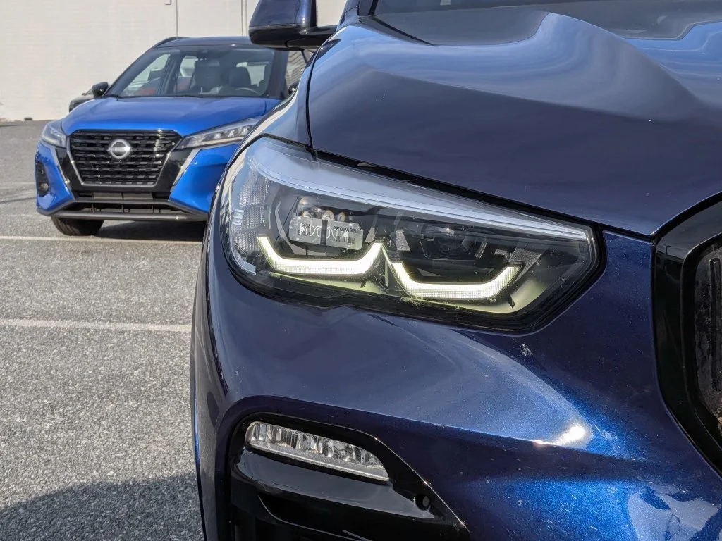 Used 2021 Blue BMW M50i image 9