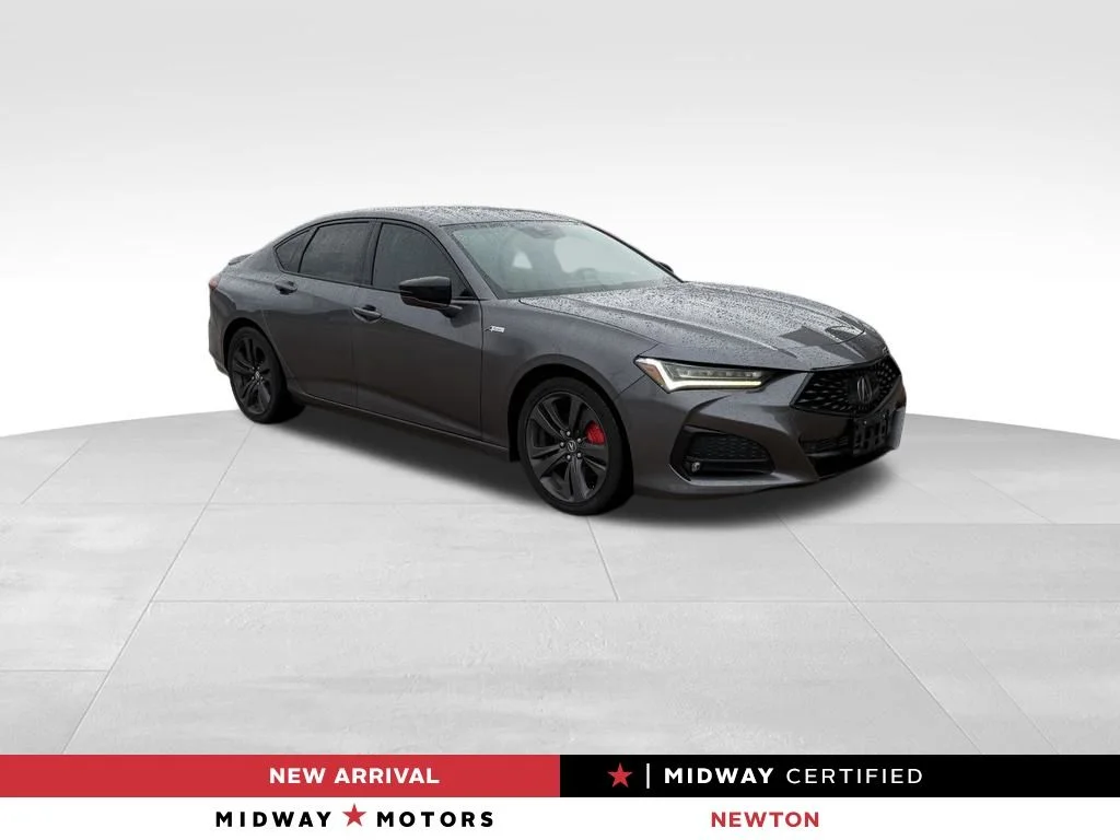 Used 2021 Gray Acura A-Spec Package image 1