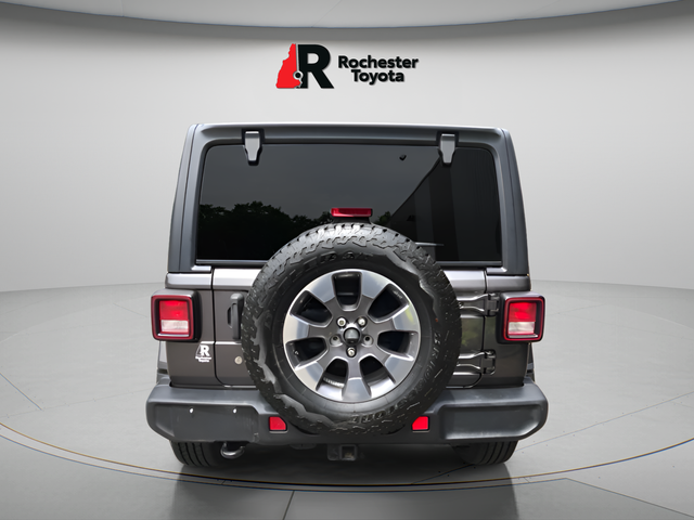 Used 2020 Gray Jeep Unlimited Sahara image 6