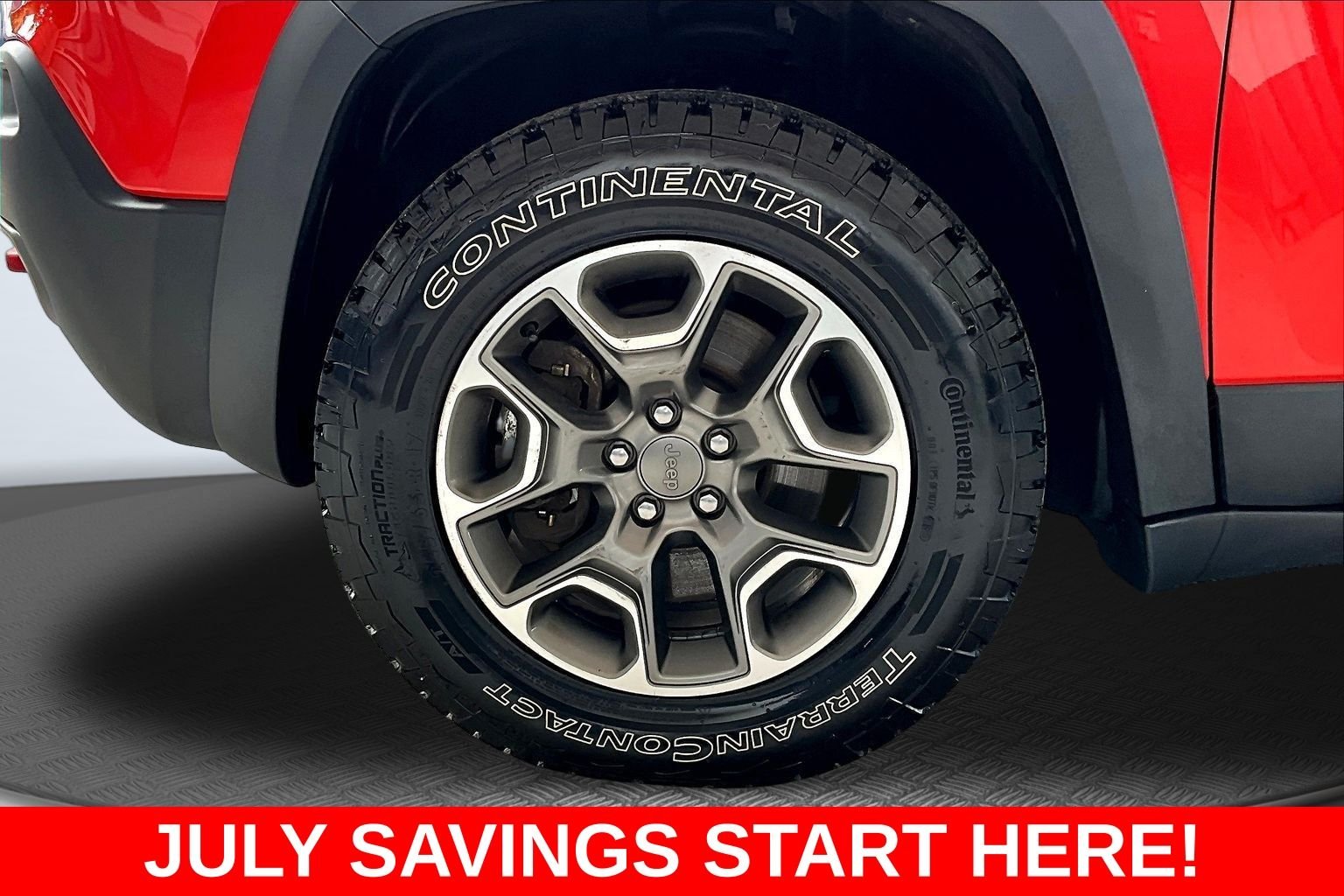 Used 2021 Orange Jeep Trailhawk image 39