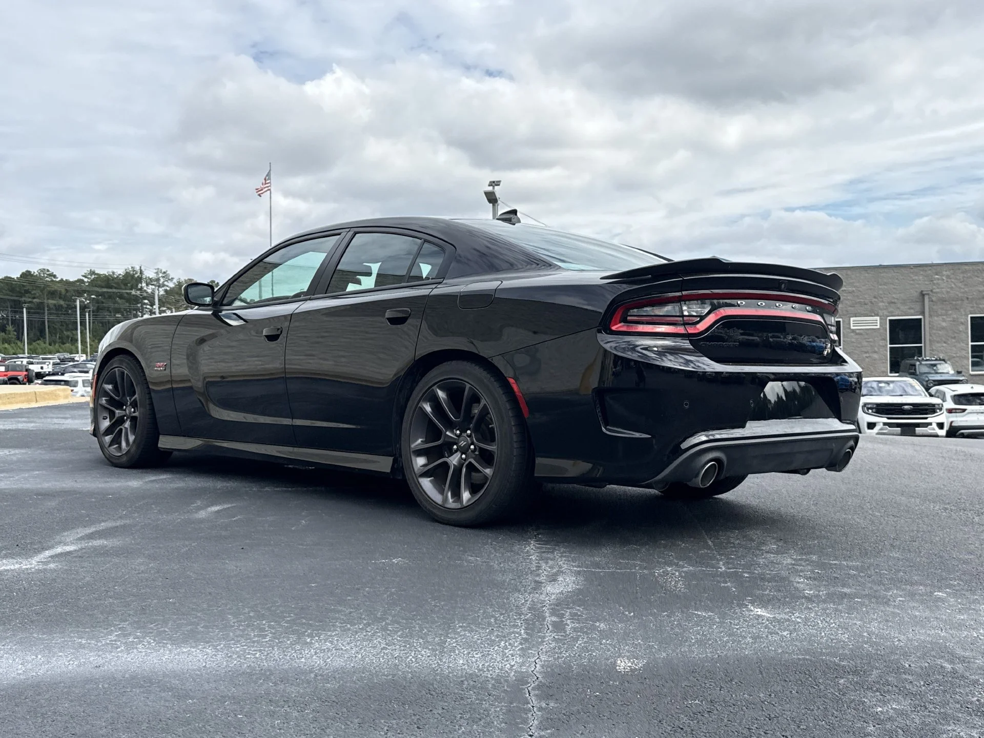 Used 2023 Pitch Black Clearcoat Dodge R T Scat Pack image 23