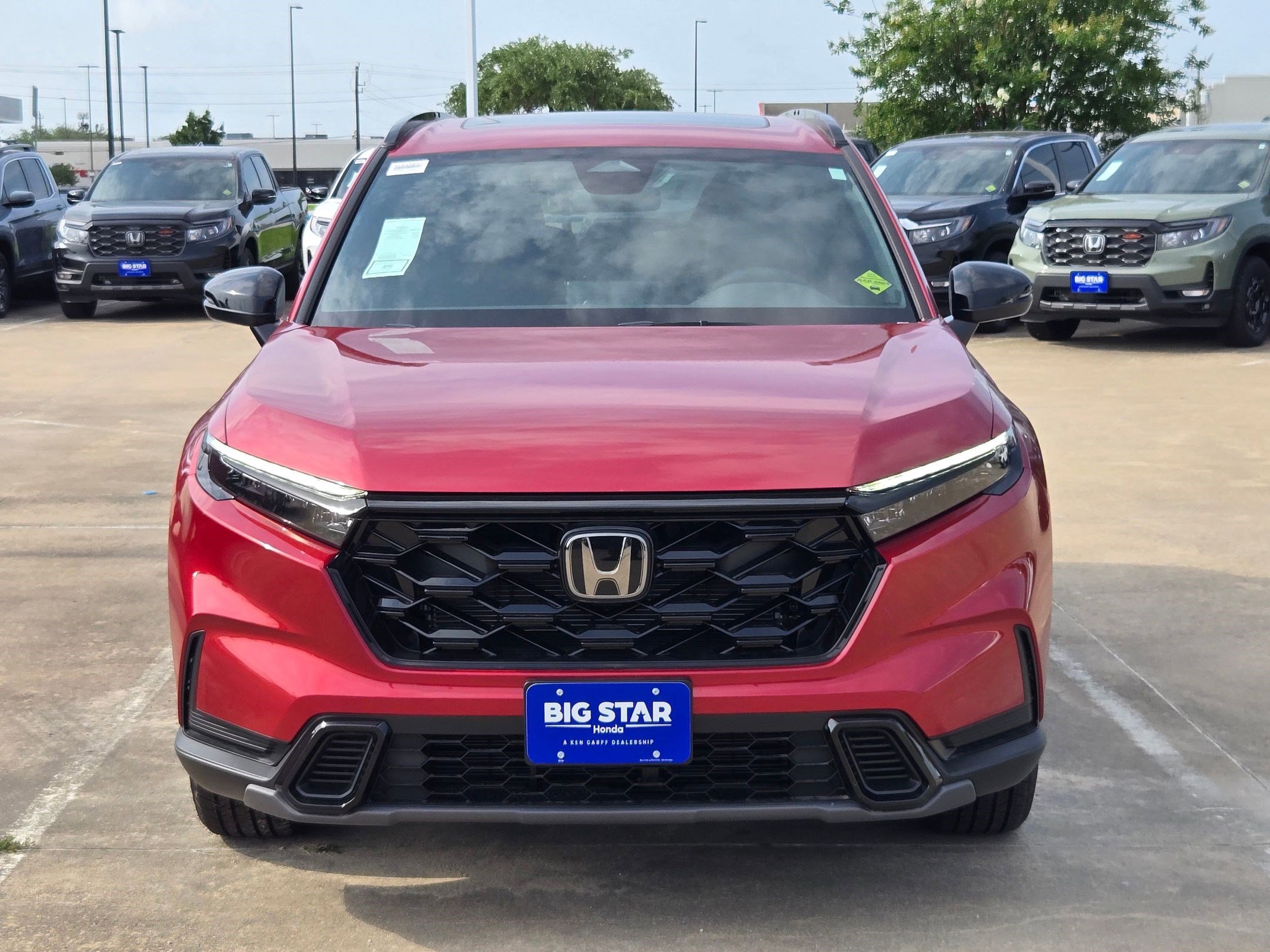 New 2026 Radiant Red Metallic Honda Sport image 8