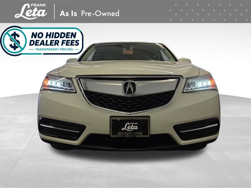 Used 2016 White Diamond Pearl Acura  image 9