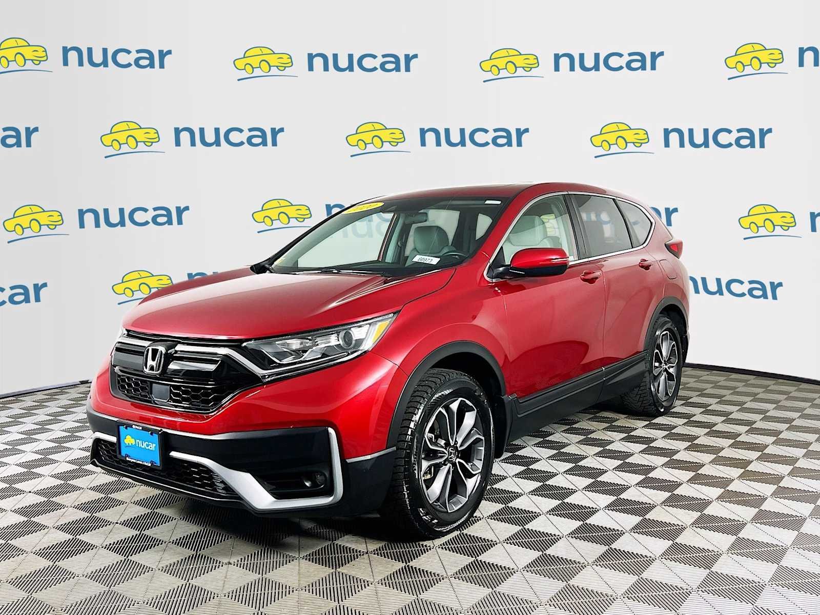 Used 2020 Radiant Red Metallic Honda EX image 3