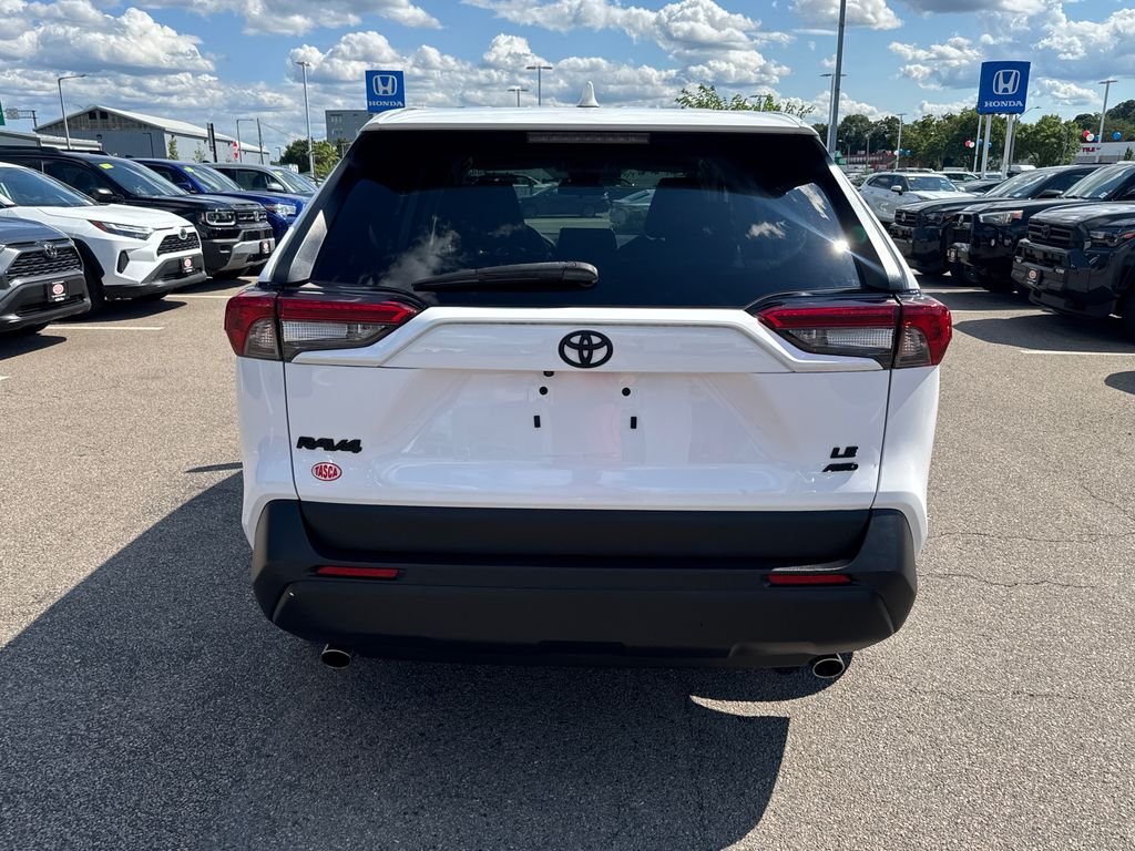 Used 2024 White Toyota LE image 6