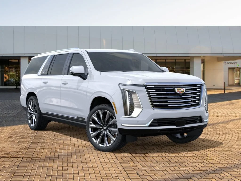New 2026 Vibrant White Tricoat Cadillac Platinum Luxury image 7