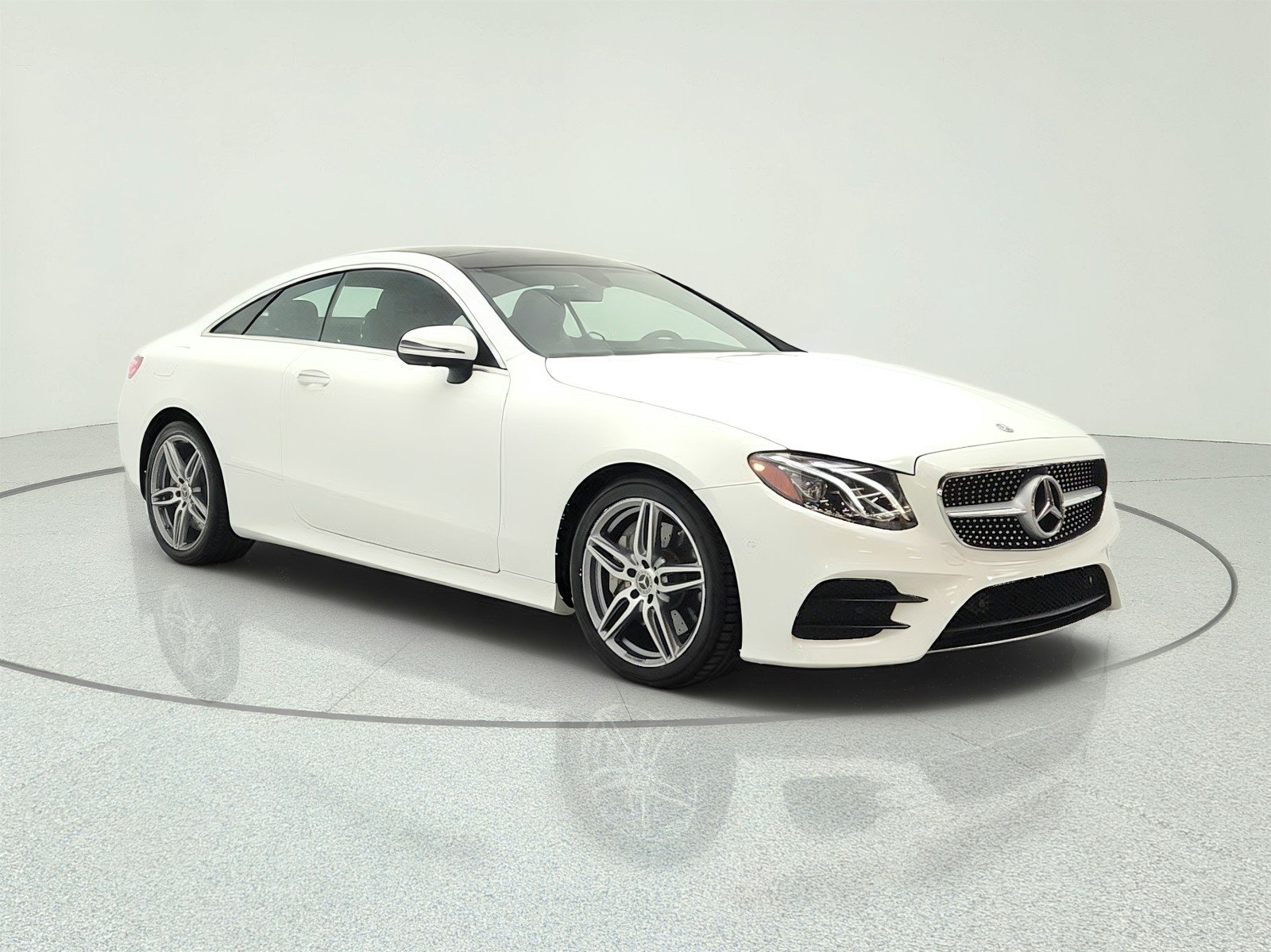Used 2019 Polar White Mercedes-Benz E 450 RWD Coupe image 3