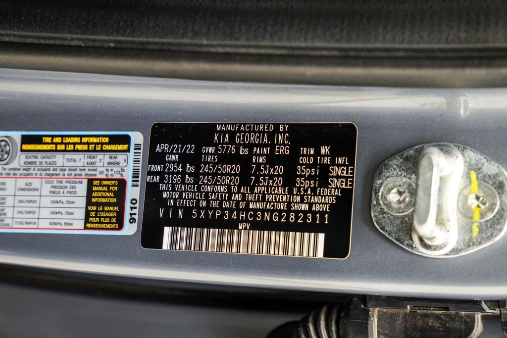 Used 2022 Silver Kia EX image 48