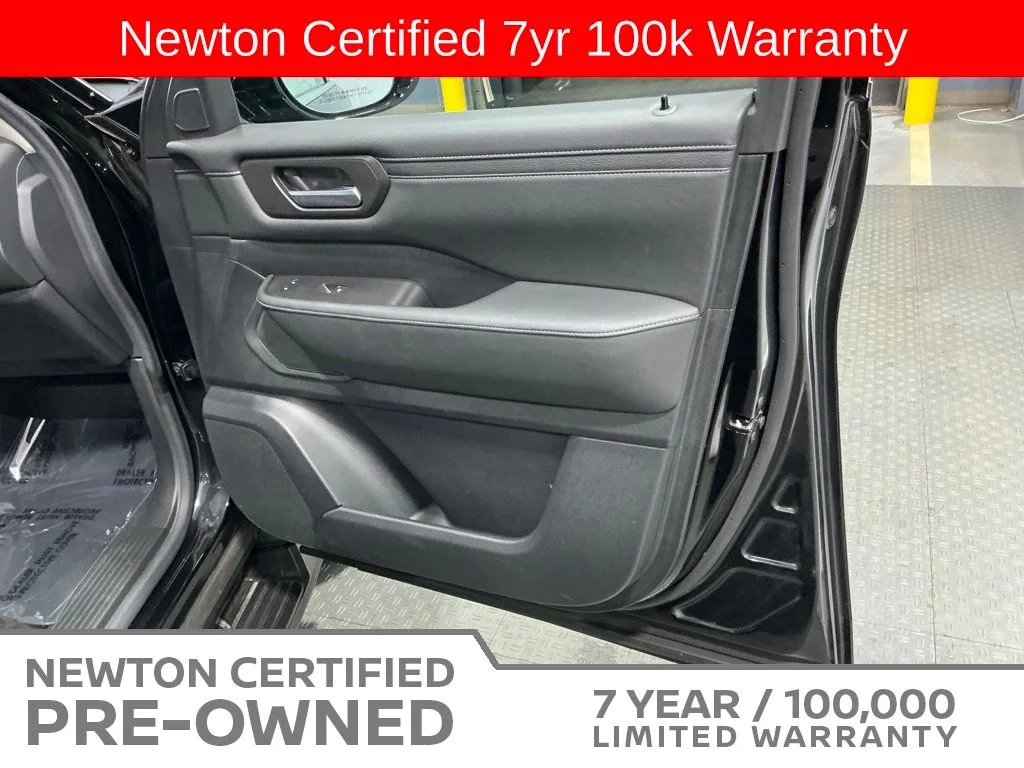 Certified Used 2025 Super Black Nissan SV image 44