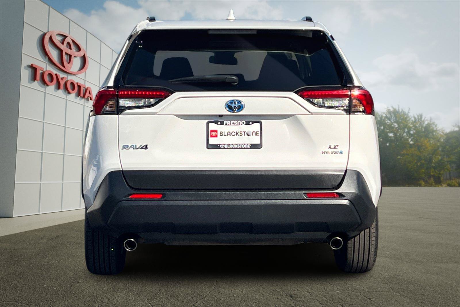 Certified Used 2023 Ice Cap Toyota Hybrid LE image 4