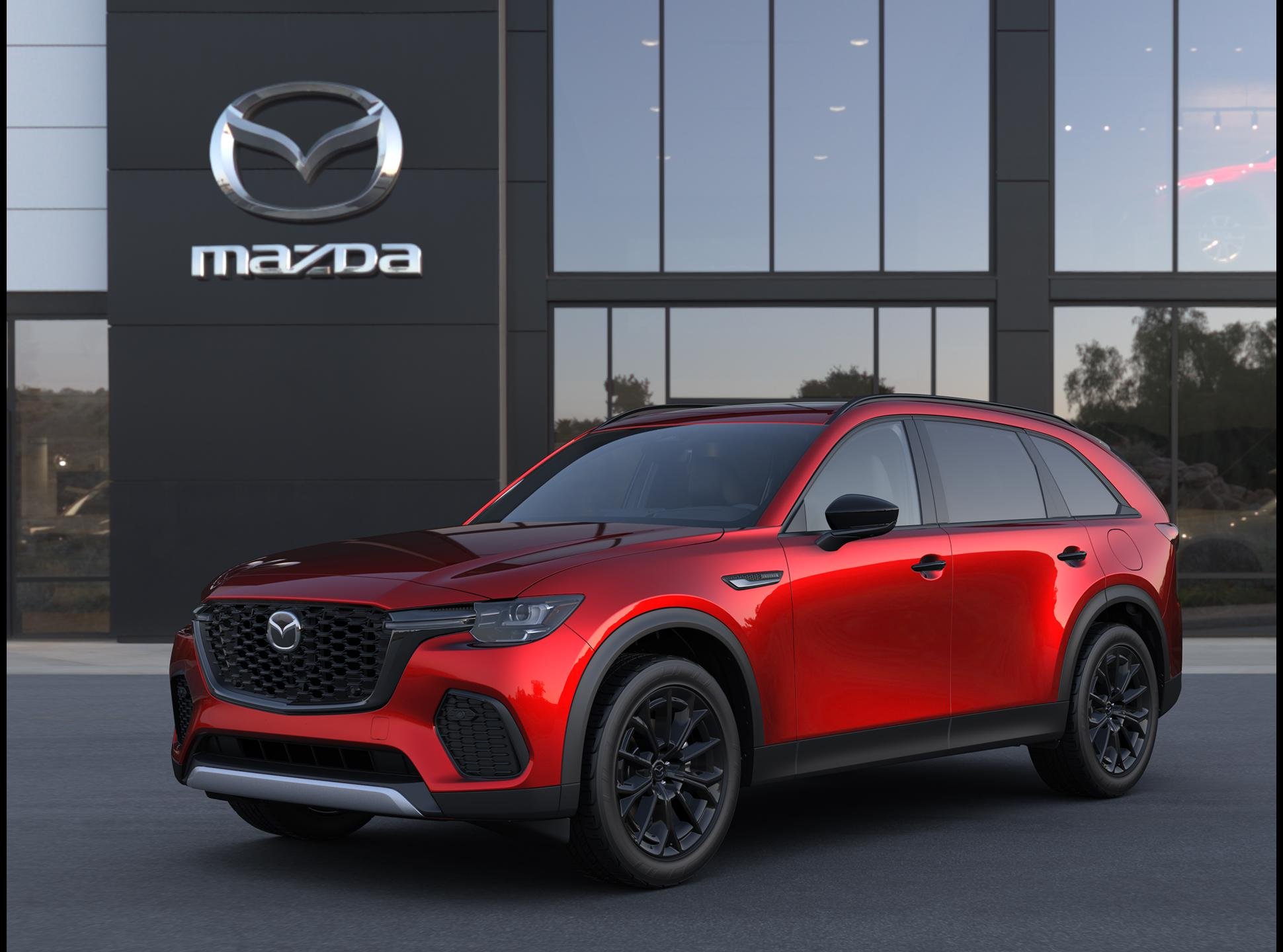 New 2026 Soul Red Crystal Metallic Mazda 3.3 Turbo Premium Plus AWD image 1
