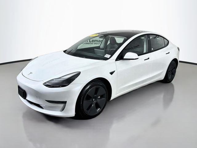 Used 2023 White Tesla Base image 3