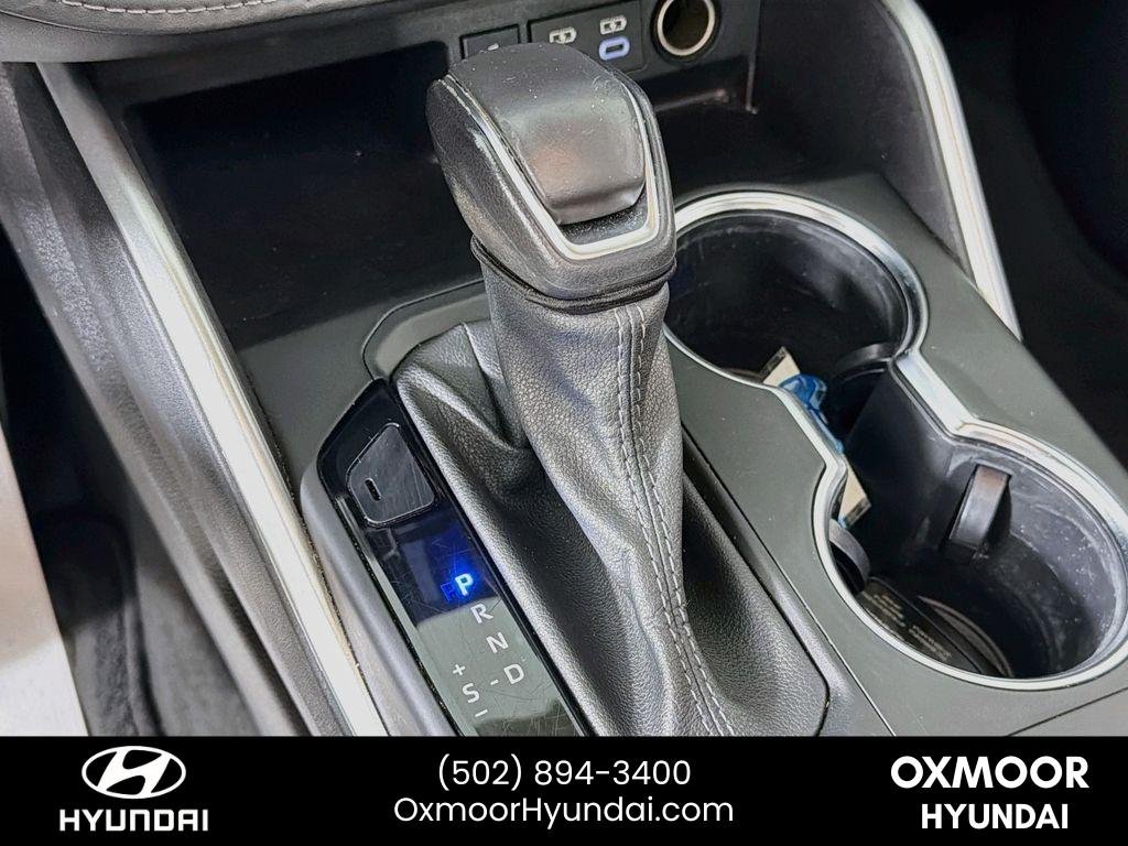 Used 2023 Celestial Silver Metallic Toyota Hybrid XLE image 16