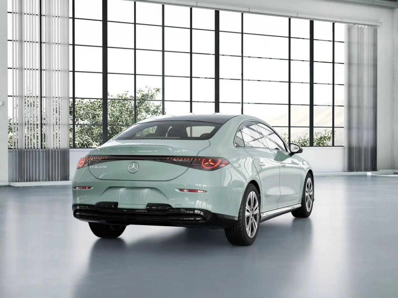 New 2027 Liquid Crystal Green Mercedes-Benz CLA 220 image 23