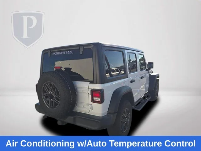 Used 2024 White Jeep Sport S image 9