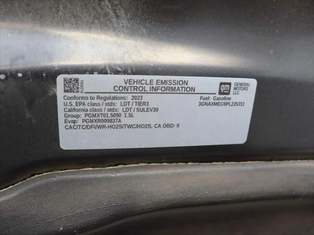 Certified Used 2023 Mosaic Black Metallic Chevrolet RS image 7