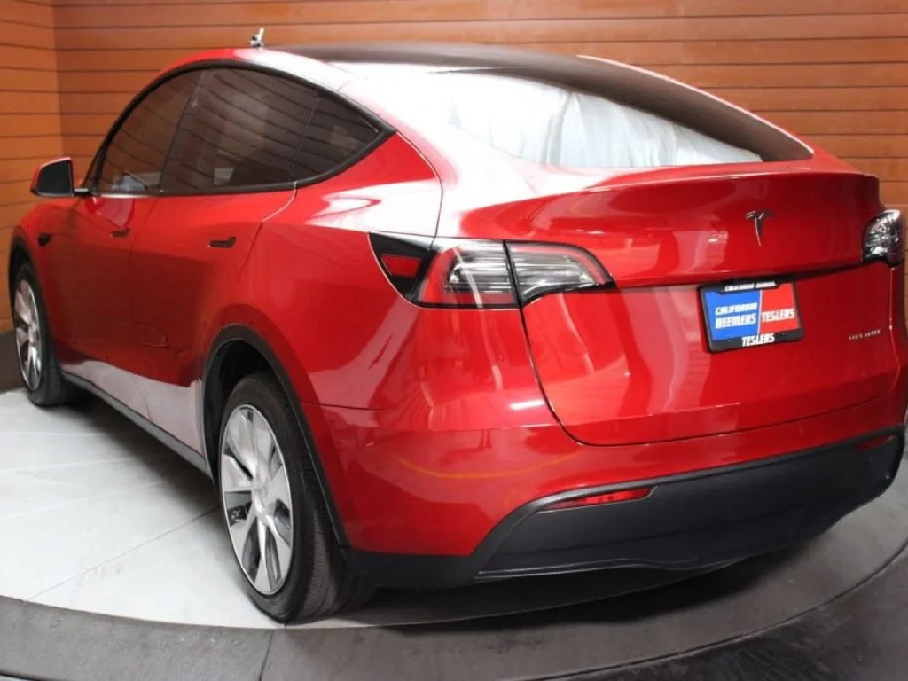 Used 2023 Red Multi-Coat Tesla Long Range image 30