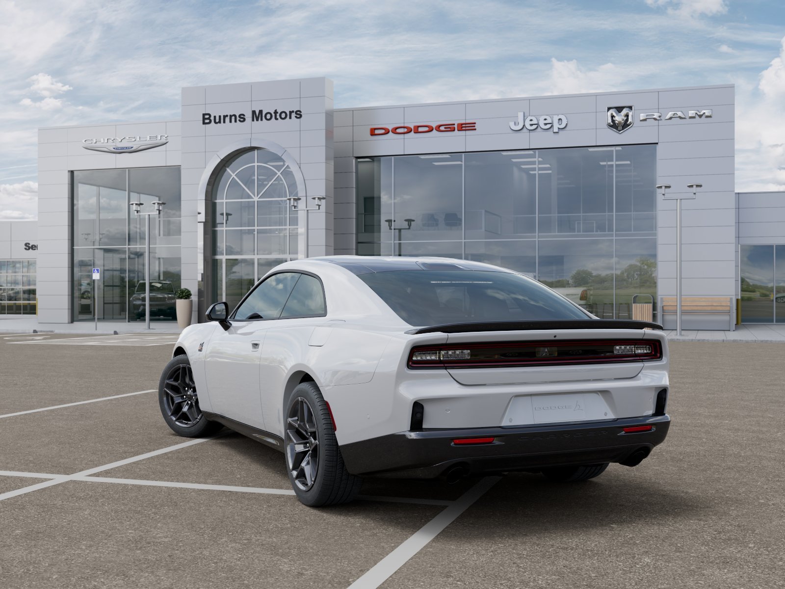 New 2026 White Knuckle Dodge Scat Pack Blacktop image 3