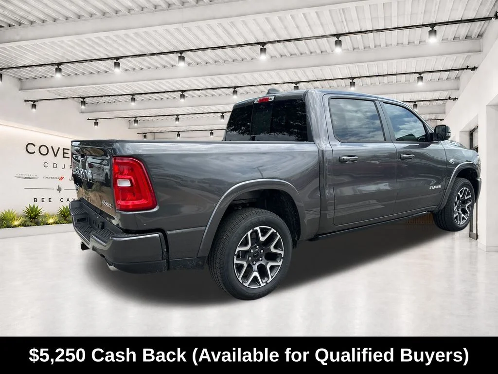 New 2026 Granite Crystal Metallic Clear-Coat Exterior Paint RAM Laramie image 10
