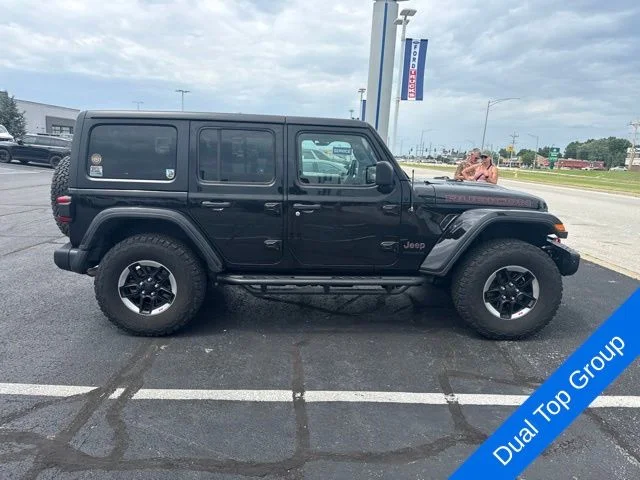 Used 2018 Black Clearcoat Jeep Unlimited Rubicon image 4