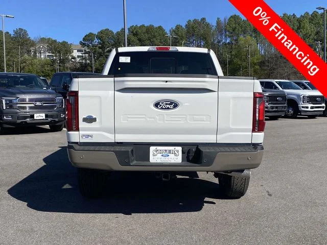 New 2026 Star White Metallic Tri-Coat Ford King Ranch image 19