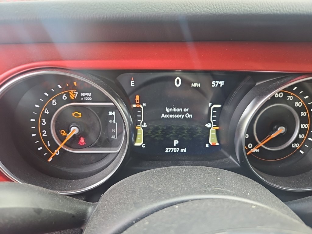 Used 2023 Orange Jeep Rubicon image 8
