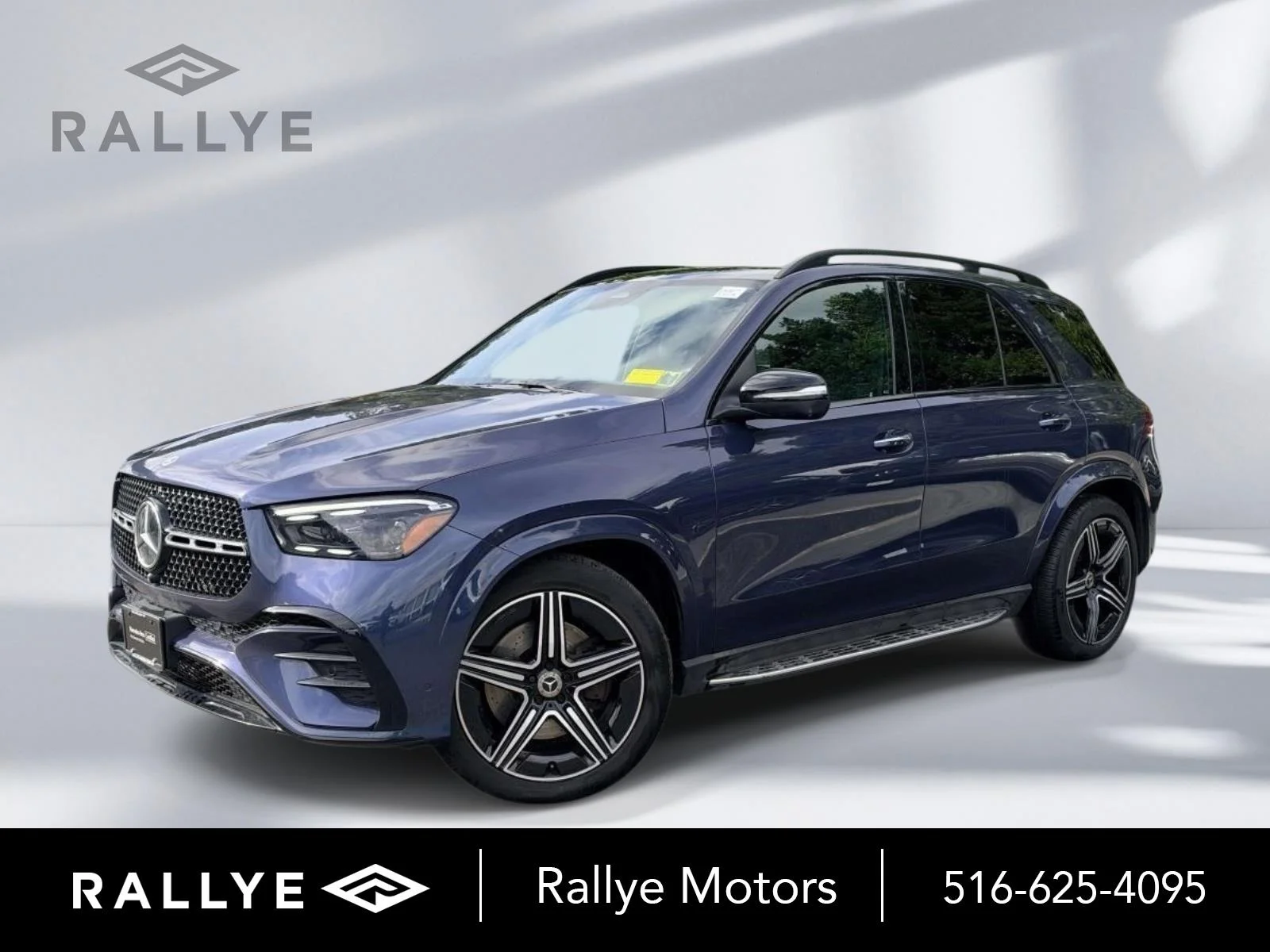Certified Used 2024 Twilight Blue Metallic Mercedes-Benz GLE 450 image 1