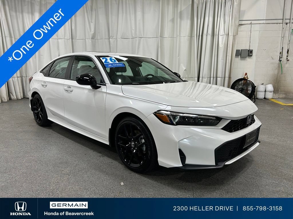 Used 2026 Platinum White Pearl Honda 2WD Sport Hybrid image 32