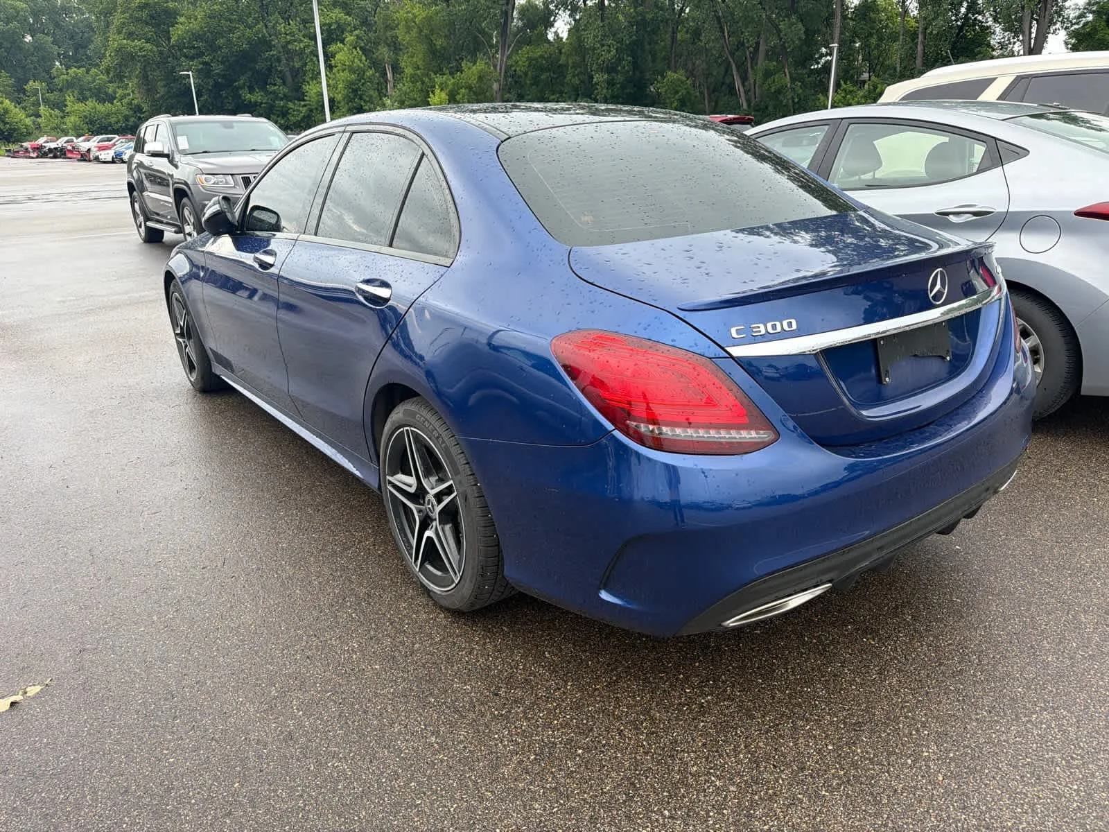 Used 2021 Brilliant Blue Metallic Mercedes-Benz C 300 image 2