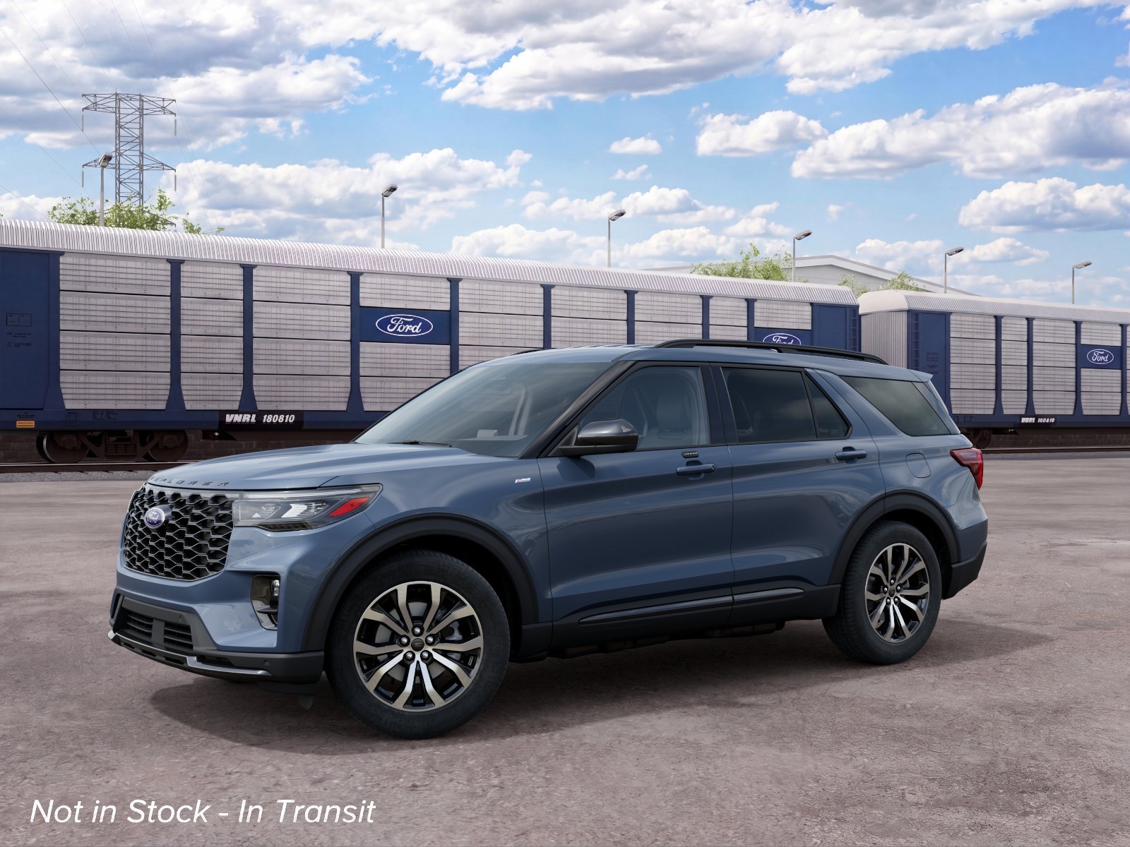 New 2027 Vapor Blue Metallic Ford ST-Line image 1