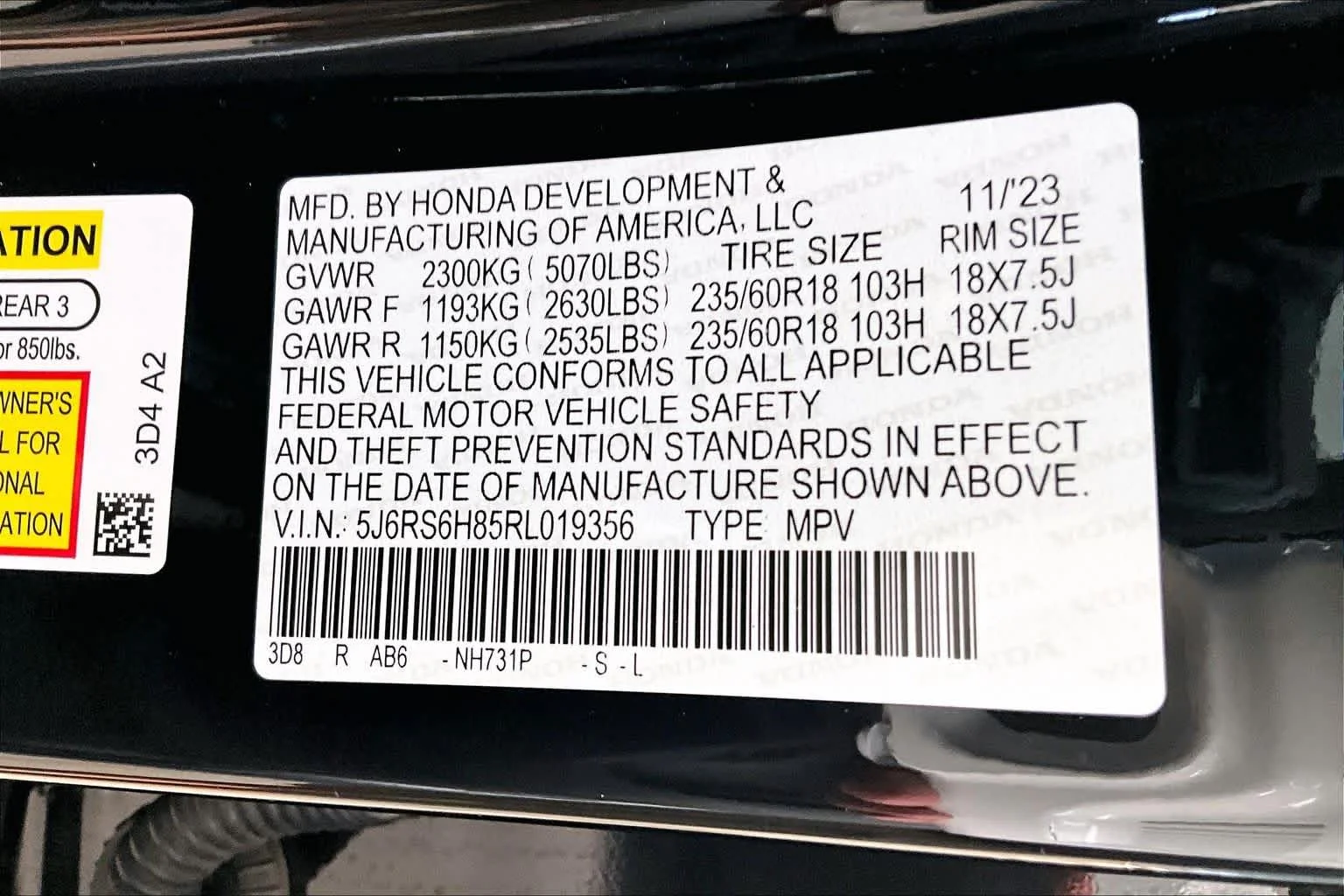 Used 2024 Crystal Black Pearl Honda Sport-L image 35