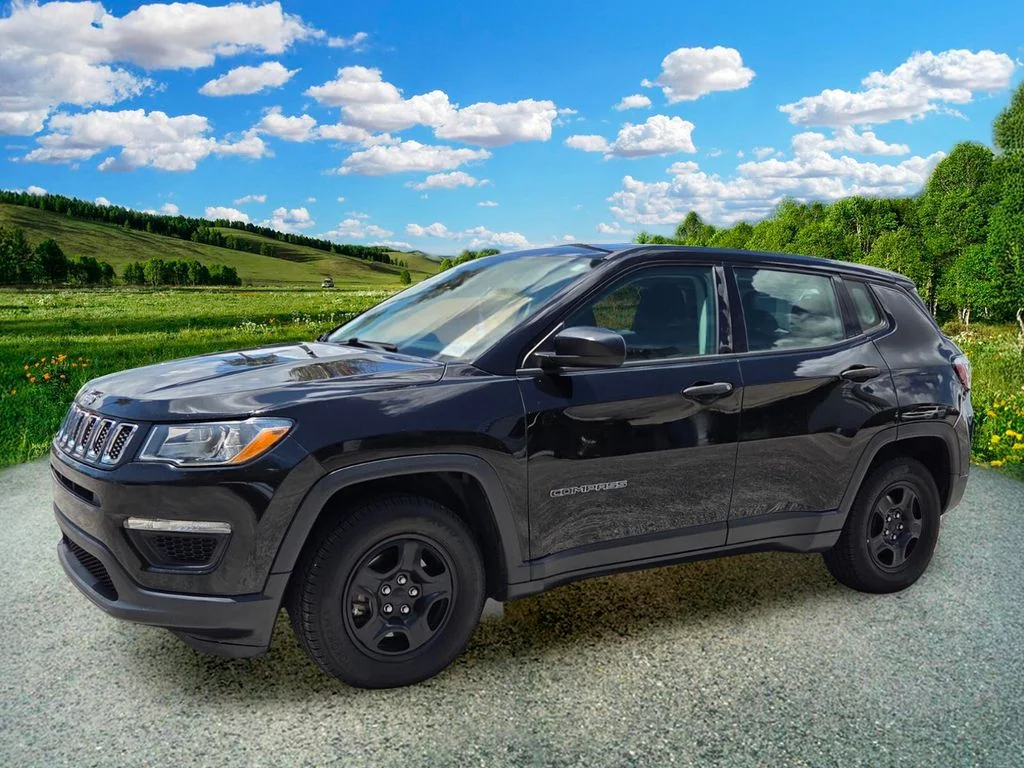 Used 2018 Jeep Compass Sport with VIN 3C4NJCAB7JT487366 for sale in St. Petersburg, FL