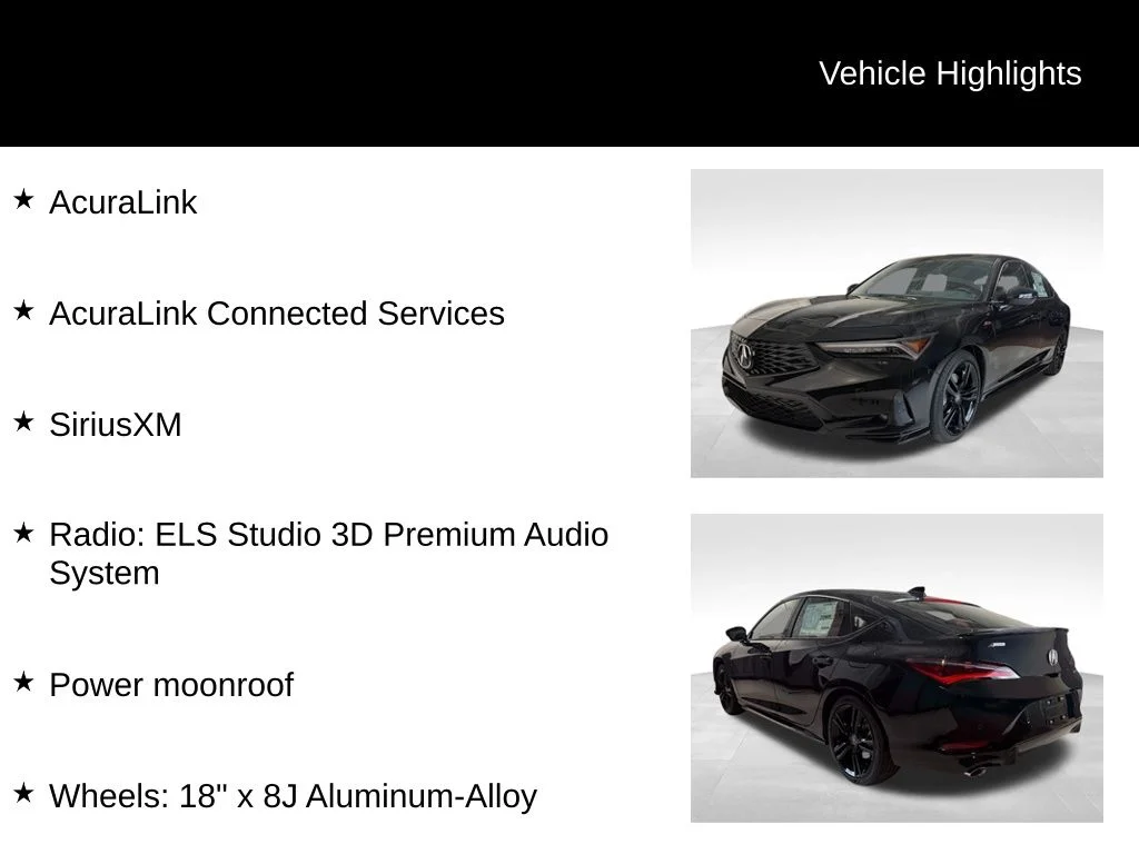 New 2026 Majestic Black Pearl Acura A-Spec Tech Package image 5