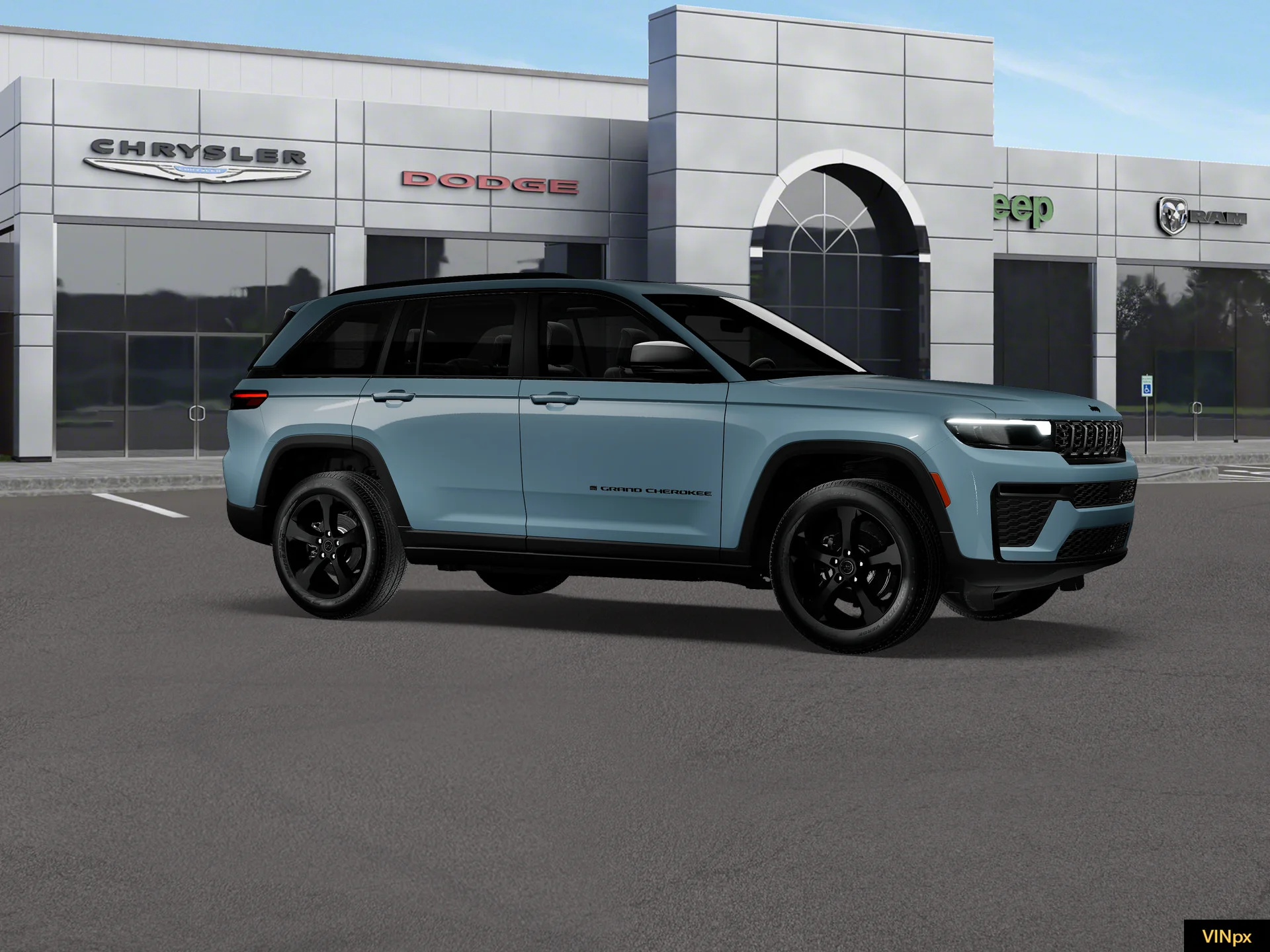 New 2027 Steel Blue Paint Jeep Limited image 10
