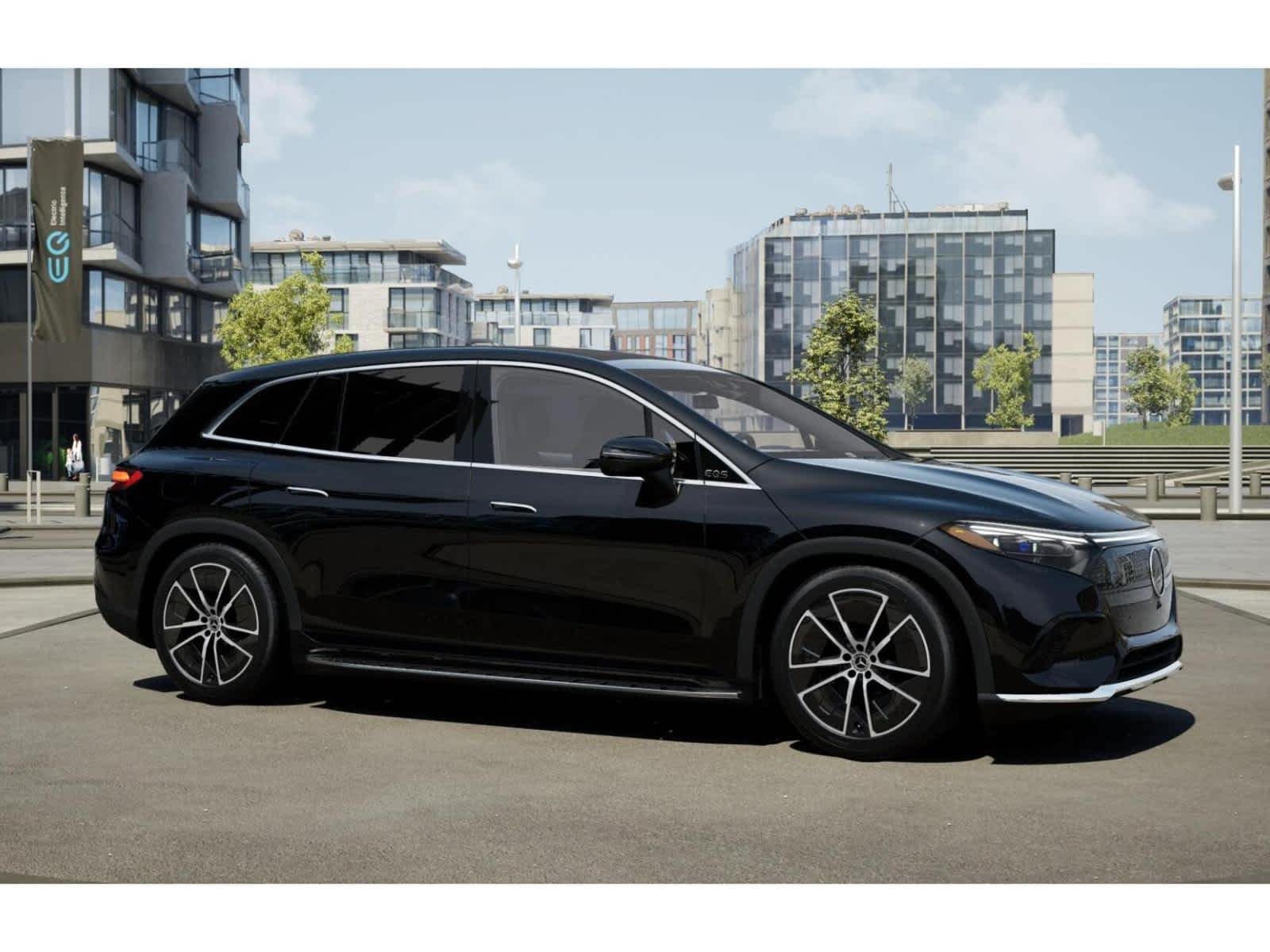 Used 2023 Obsidian Black Metallic Mercedes-Benz EQS 450+ image 12